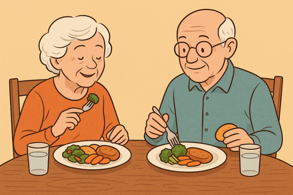 Dinner Habits to Speed Up Digestion in Older Adults